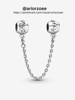 Pandora Family Forever Safety Chain Charm